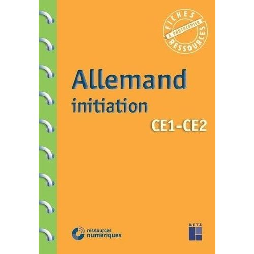 Allemand Initiation Ce1-Ce2