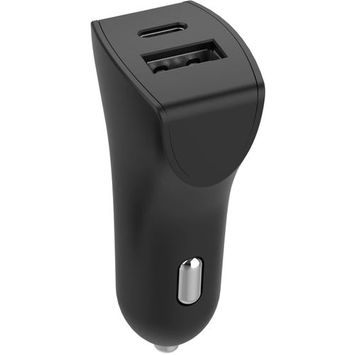 Double Chargeur Voiture Usb A+C Pd 32w (12+20w) Power Delivery Noir Bigben