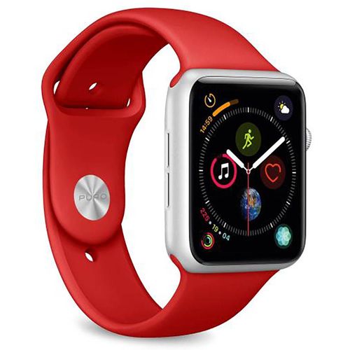 Puro Icon - Kit De Sangles Pour Montre Intelligente - Rouge - Pour Apple Watch Hermès Series 9, Series 10, Series 8, Series 9, Ultra, Ultra 2