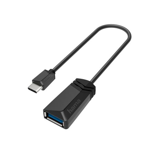 Adaptateur USB-OTG, fiche USB-C - port USB, USB 3.2 Gen1, 5 Gbit/s