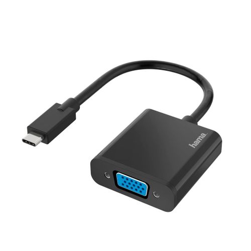 Adaptateur vidéo, fiche USB-C - port VGA, - Full-HD 1080p