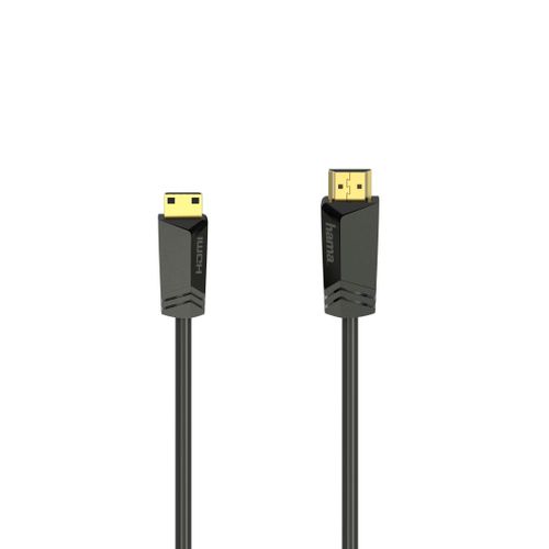 Câble HDMI? hte vit., mâle - mâle type C (mini), Ethernet, 1,5 m