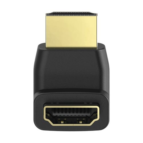Adaptateur d'angle HDMI? haute vitesse, mâle - femelle, 90 °