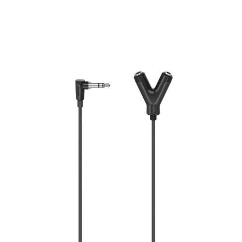 Adaptateur audio, jack mâle 3,5 mm-2 jacks stéréo femelles 3,5m,stéréo