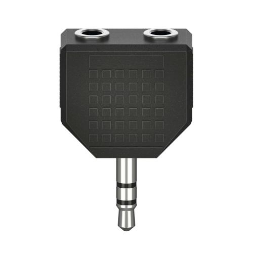 Adaptateur audio, jack mâle 3,5 mm-2 jacks stéréo femelle 3,5m, stéréo