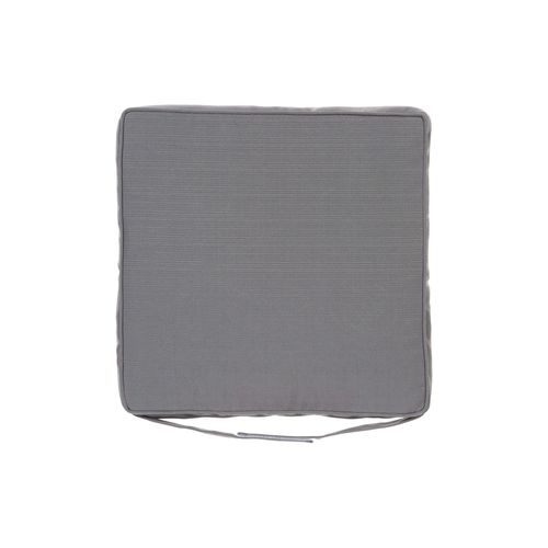 Galette De Chaise D'extérieur À Scratch Korai - 40 X 40 Cm - Gris Ardoise