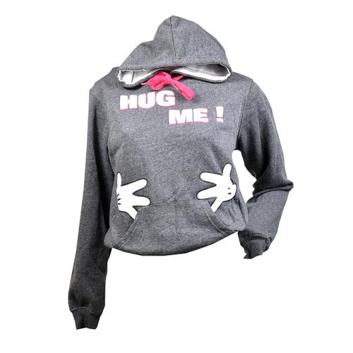 Sweat Licence Fantaisie En Coton Confort Et Qualité Minnie Hs3709 Gris