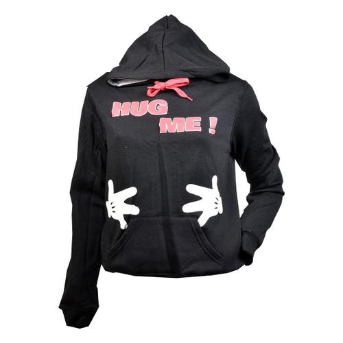 Sweat Licence Fantaisie En Coton Confort Et Qualité Minnie Hs3709 Noir