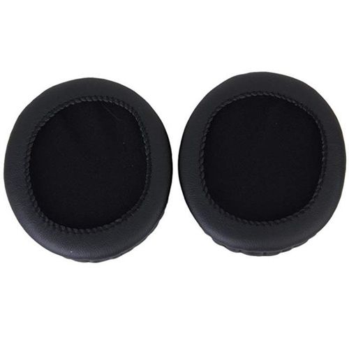 Oreillettes de remplacement pour Audio Technica ATH-M50/M50S/M20/M30/M40/ATH-SX1 Le noir
