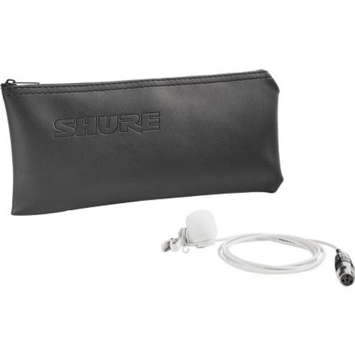 SHURE - WL185MW-C-TQG - Micro cravate blanc cardioïde TQG