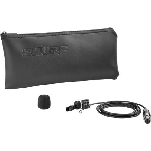 SHURE - WL184MB-S-TQG - Micro cravate noir supercardioïde TQG