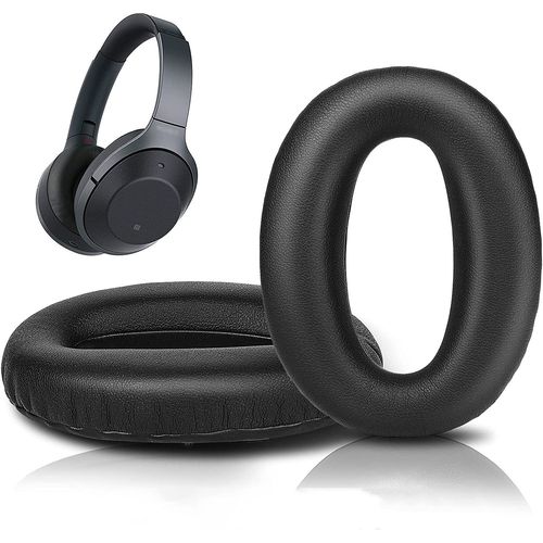 Coussinet pour casque INF Sony MDR-1000X WH-1000XM2 1 paire Noir
