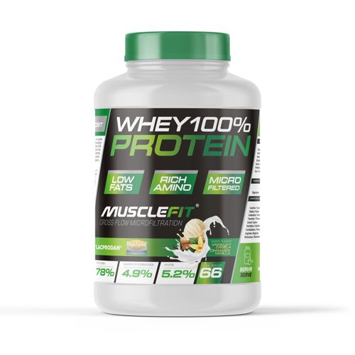Whey 100% Protein 2kg_Vainilla Y Canela - Musclefit 