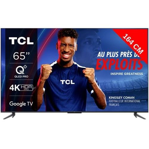 TV LED  TCL 65T7B 65" 164 cm 4K QLED Pro Google TV