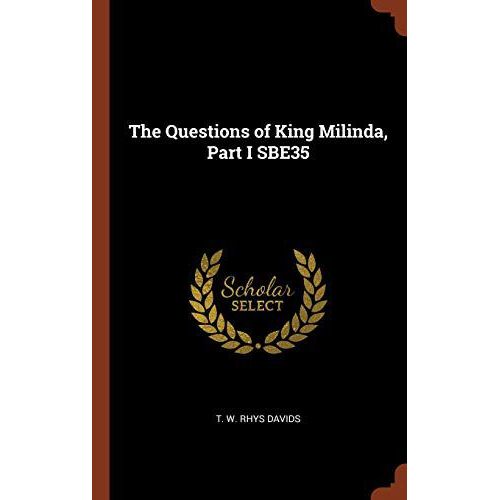 The Questions Of King Milinda, Part I Sbe35