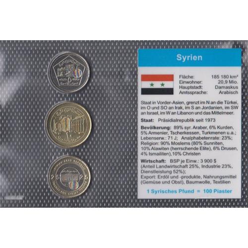 Syrie 2003 Stgl./Unzirkuliert Kursmünzen 2003 5 Piaster Jusqu'à Ce Q (9146513