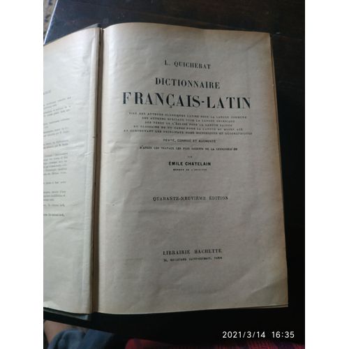 Français - Latin