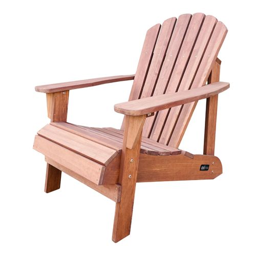 Axi Carmen Chaise Adirondack, Transat Bois, Marron | Chaise De Jardin Bois 1 Personne /Fauteuil Bois Exterieur/Chaise Bois Exterieur | Fauteuil Exterieur Bois À Dossier Haut 90 X 78 X 93 Cm 14 Kg.