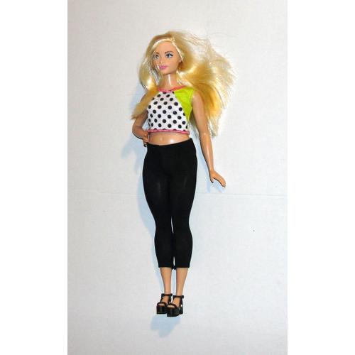 Barbie Curvy Blonde Qui Prends Des Formes Mattel 2015
