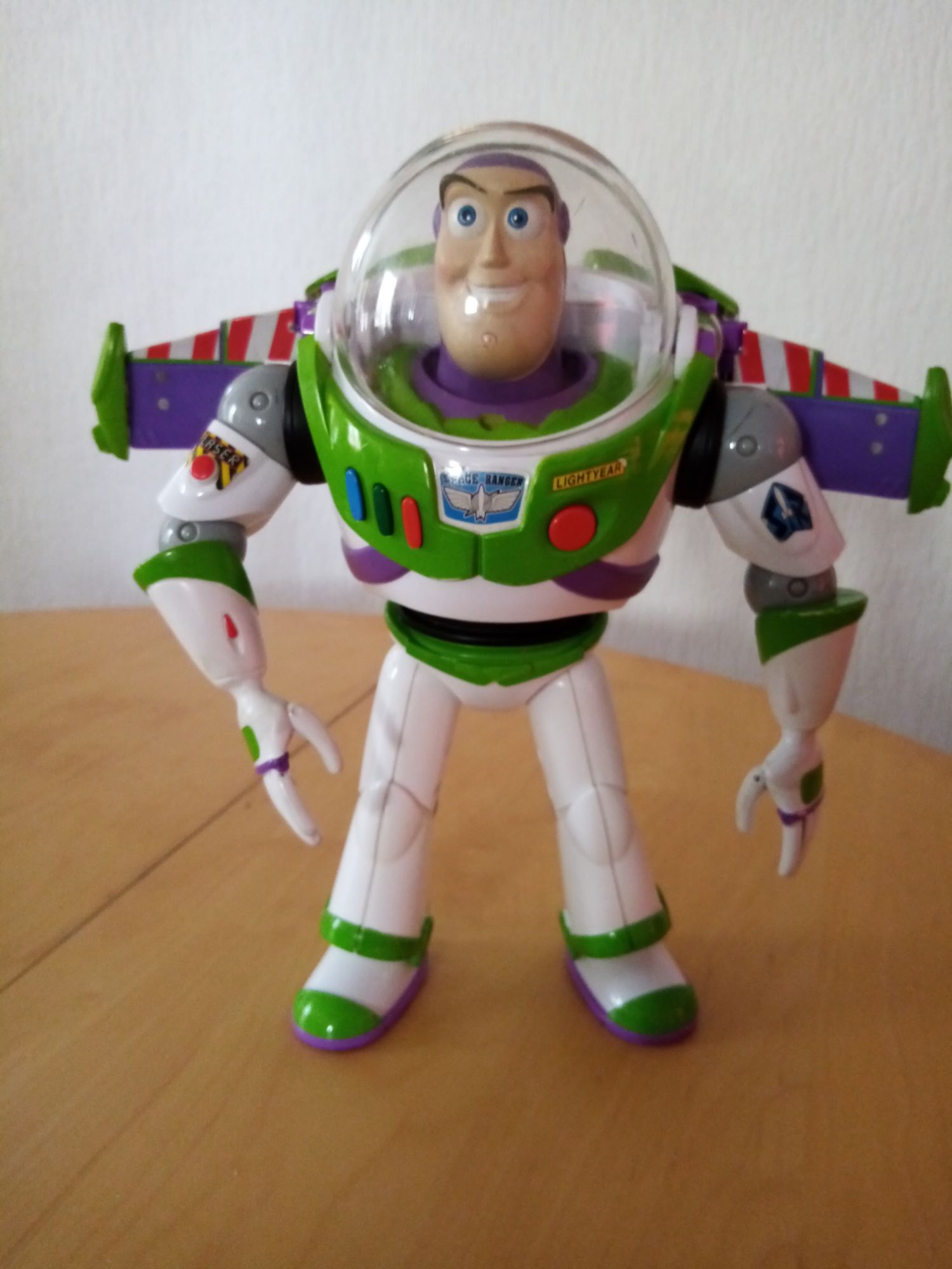 Figurine Buzz l'Éclair Super Armure, Toy Story