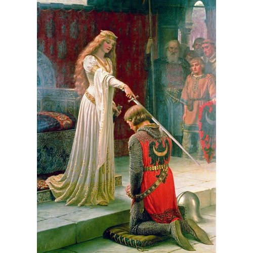 Edmund Blair Leighton - The Accolade, 1901 - Puzzle 1000 Pièces