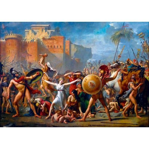 Jacques-Louis David - The Intervention Of The Sabine Women, 1799 - Puzzle 1000 Pièces