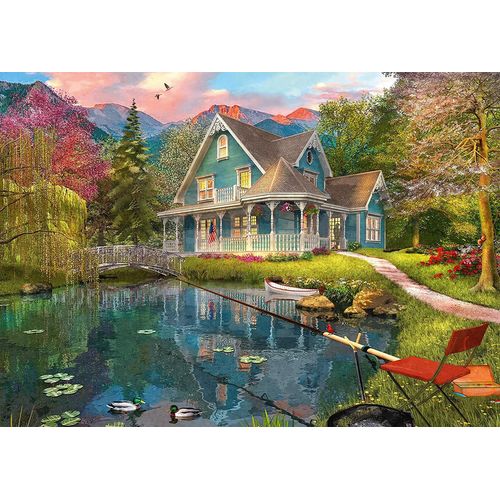 Schmidt Spiele Havre De Paix Au Bord Dun Lac, 1000 Pcs