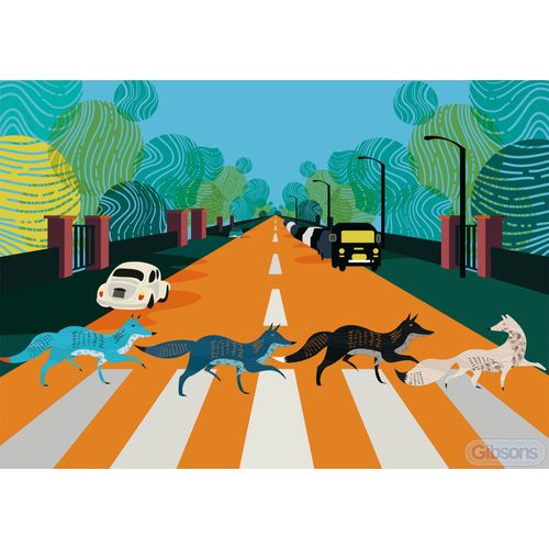 Abbey Fox Road - Puzzle 500 Pièces