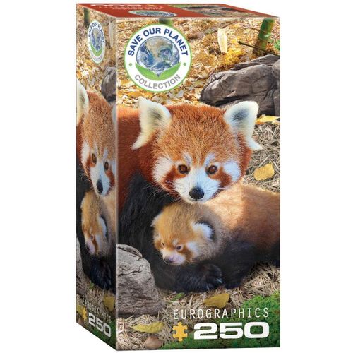 Save The Planet - Red Pandas - Puzzle 250 Pièces