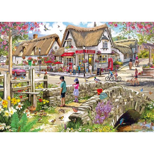 Daffodils And Ducklings - Puzzle 1000 Pièces