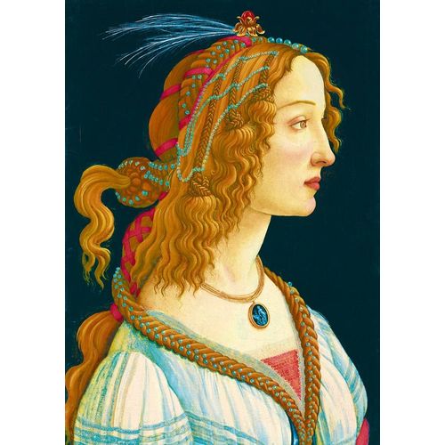 Sandro Botticelli - Idealized Portrait Of A Lady, 1480 - Puzzle 1000 Pièces