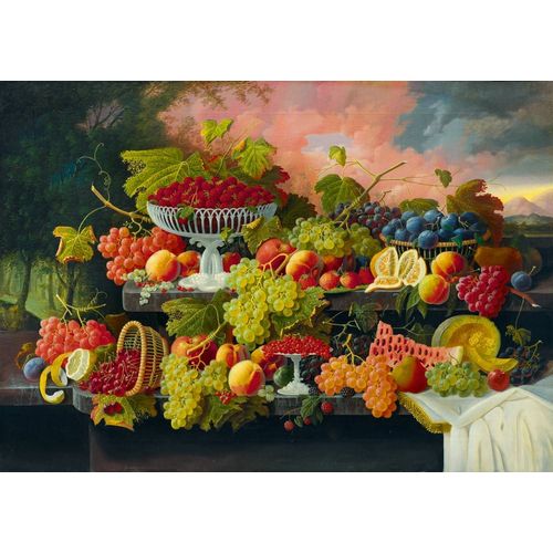 Severin Roesen - Still Life, 1867 - Puzzle 1000 Pièces