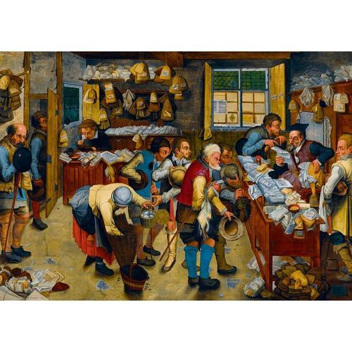 Pieter Brueghel The Younger - The Tax-Collector's Office, 1615 - Puzzle 1000 Pièces