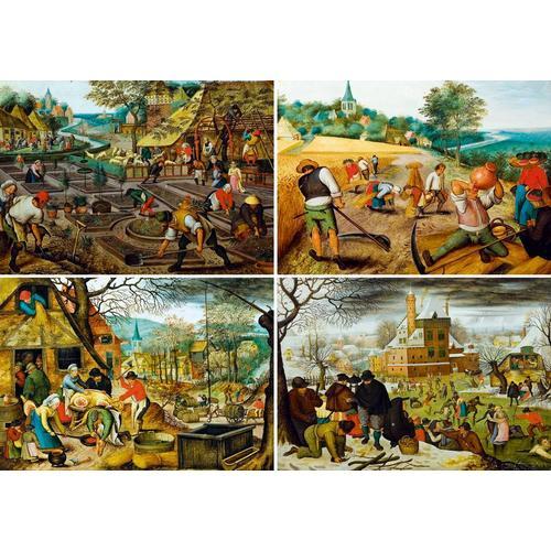 Pieter Brueghel The Younger - The Four Seasons - Puzzle 1000 Pièces