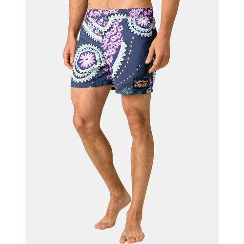 Short De Bain Starwatch Imprimé Bleu Marine