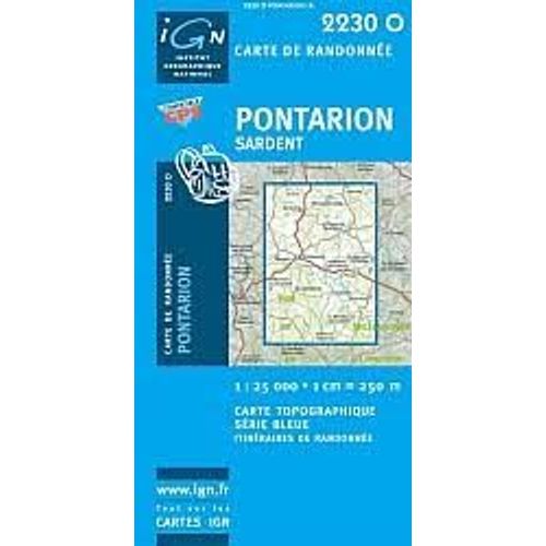 Carte Ign Pontarion Sardent