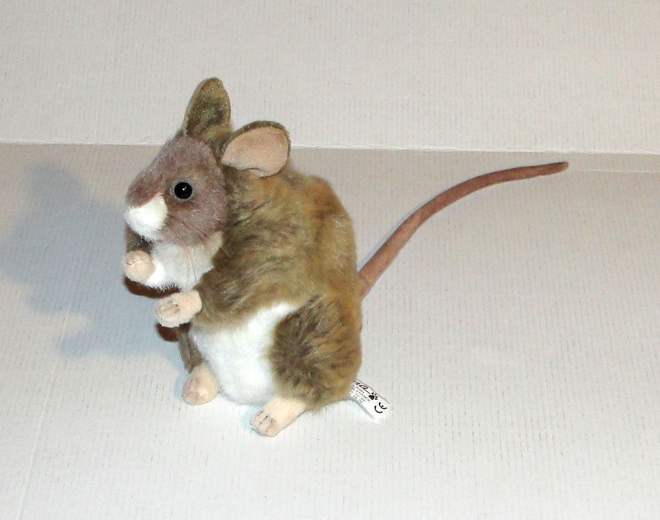 Peluche Souris Mulot Ou Rat Des Champs Anima Doudou Rongueur 16 Cm Rakuten