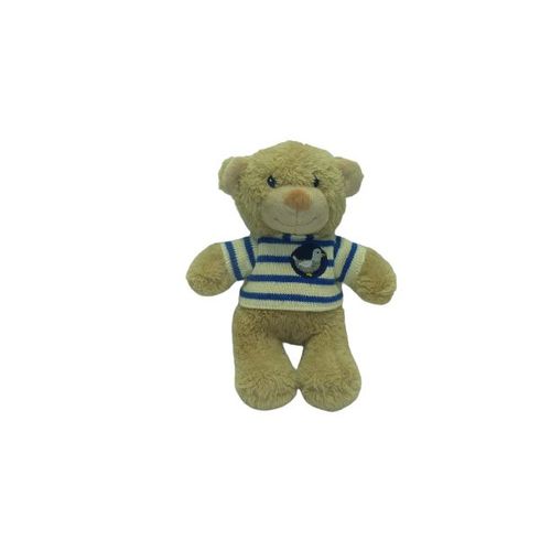 Doudou ours peluche 23 cm pull marin comme neuf Pommette