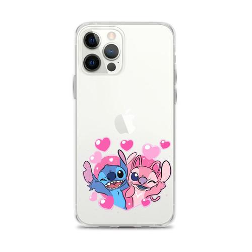 Coque Iphone Xr Stitch Et Angel Amoureux Coeur Love Dessin Transparente Rakuten