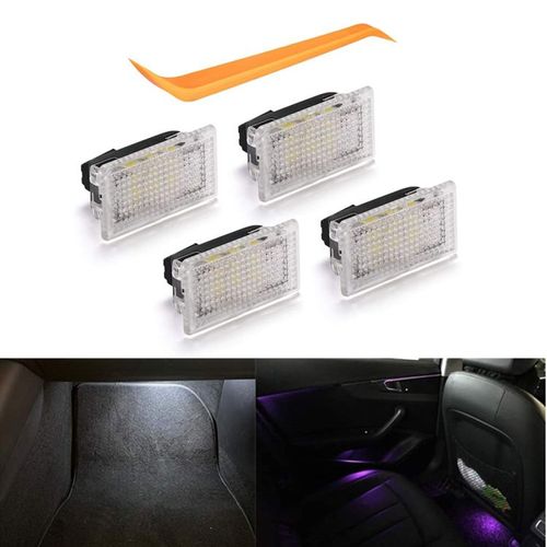 Ultra Bright Easy Plug Mise À Niveau D'éclairage Intérieur De Rechange Pour Tesla Model S Et Modèle X,4pcs