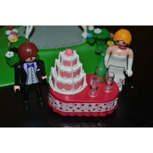 Playmobil Couple De Maries Avec Gloriette Rakuten
