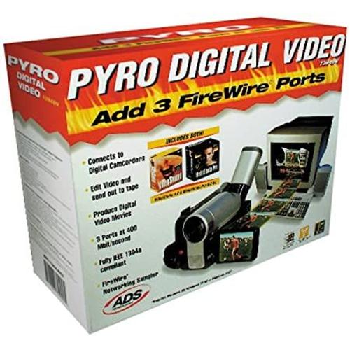 PYRO DIGITAL VIDEO Add 3 FireWire ports (IEE1394)