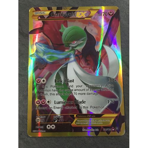 Carte Pokémon 116/114 Gardevoir Ex 170 Pv - Secrete Xy - Offensive Vapeur Neuf Fr