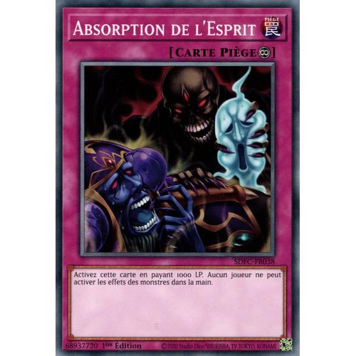 Yugioh! Sdfc-Fr038 Absorption De L'esprit