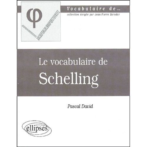 Le Vocabulaire De Schelling