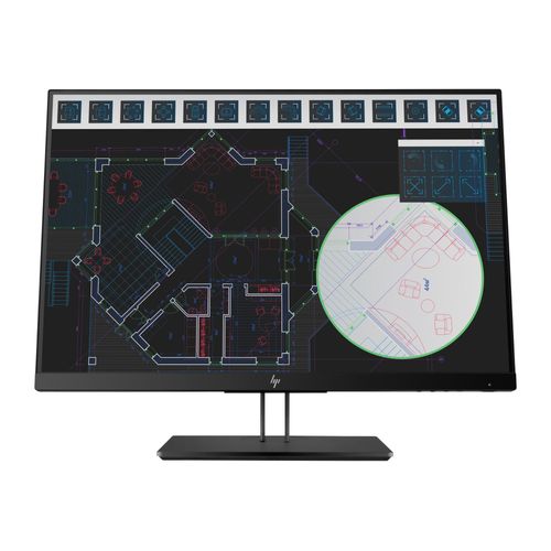 HP Z24i G2 - Écran LED - 24" - 1920 x 1200 WUXGA @ 60 Hz - IPS - 300 cd/m² - 1000:1 - 5 ms - HDMI, VGA, DisplayPort