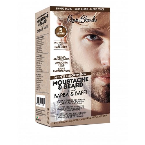 Coloration Barbe Et Moustache Blond Foncé 