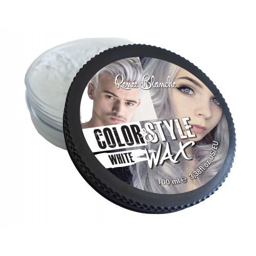 Cire Coiffante Et Colorante Blanc 