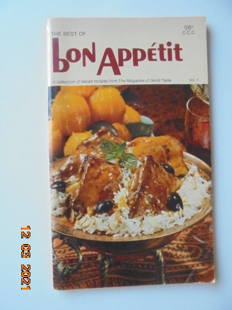 Best Of Bon Appetit : A Collection Of Tested Recipes From The Magazine Of Good Taste Volume 1 (1970)