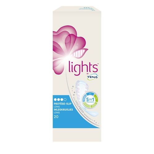 Lights By Tena Protège-Slips Longs - Boite De 20 